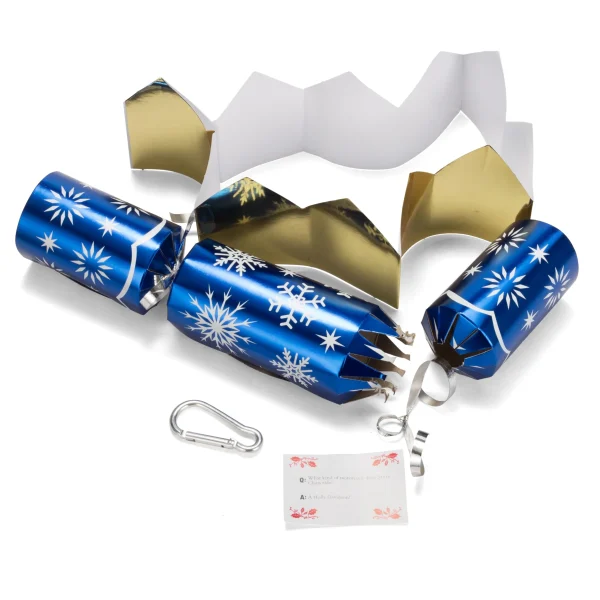 8pcs Blue And White Snowflake Christmas Party Favors 4 8pcs Blue And White Snowflake Christmas Party Favors - Image 2