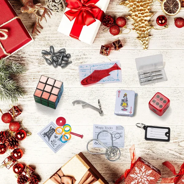 10pcs No Snap Classic Design Christmas Party Crackers 6 10pcs No Snap Classic Design Christmas Party Crackers - Image 4