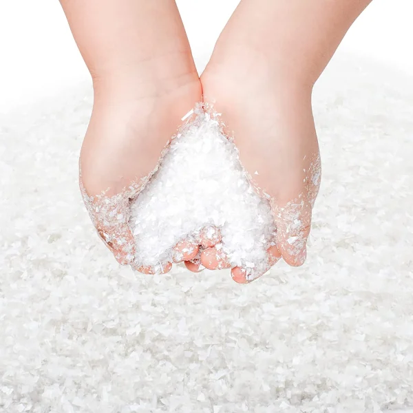 320g Christmas Plastic Artificial Snowflakes 12oz 6 320g Christmas Plastic Artificial Snowflakes 12oz - Image 4