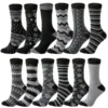 12pcs Womens Christmas Patterned Crew Socks -Christmas Favors Shop 12 Piece Womens Crew Socks 1 result scaled 600x600 1
