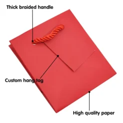 12pcs Red Premium Paper Goodie Bags 11 12pcs Red Premium Paper Goodie Bags -Christmas Favors Shop 12 Red Extra Small Paper Gift Bags with Handles 4 result 600x600 1
