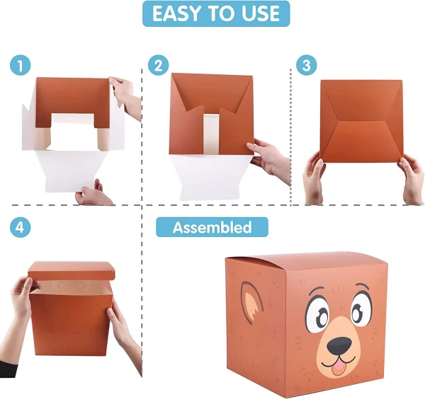 12pcs Stackable Christmas Characters Gift Boxes 7 12pcs Stackable Christmas Characters Gift Boxes - Image 5