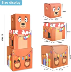 12pcs Stackable Christmas Characters Gift Boxes 13 12pcs Stackable Christmas Characters Gift Boxes -Christmas Favors Shop 12Pcs 4 Christmas Characters Style Stacking Nesting Box Set 6 result 600x607 1