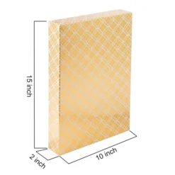 12pcs Gold Foiled Christmas Shirt Gift Boxes -Christmas Favors Shop 12Pcs 6 Assorted Designs Gold Foiled Color Shirt Box 8 result 600x600 1