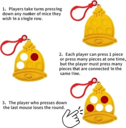 12pcs Christmas Silicone Sensory Bubble Push Bubble Toy -Christmas Favors Shop 12Pcs Christmas Fidget Toy Stress Relief Set with 6 Designs 2in 7 600x608 1