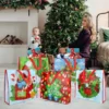 12pcs Large Reusable Christmas Tote Bag 1 12pcs Large Reusable Christmas Tote Bag -Christmas Favors Shop 12Pcs Christmas Tote Bags 1 result 600x600 1