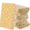 12pcs Foil Golden Patterned Christmas Wrapping Boxes 2 12pcs Foil Golden Patterned Christmas Wrapping Boxes -Christmas Favors Shop 12Pcs Foil Golden Boxes 1 600x586 1