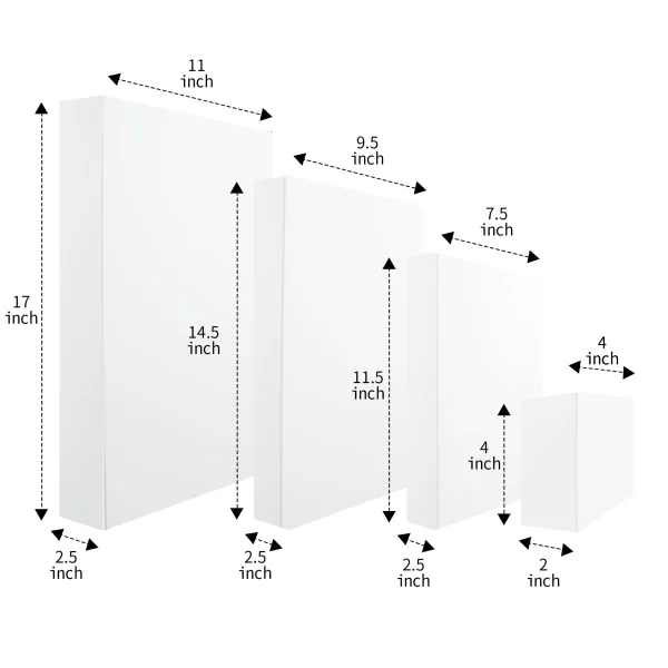 12pcs Assorted White Christmas Shirt Boxes For Gifts Set 7 12pcs Assorted White Christmas Shirt Boxes For Gifts Set - Image 5