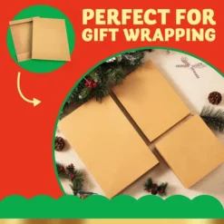 12pcs Christmas Cardboard Brown Kraft Boxes -Christmas Favors Shop 12pcs Christmas Cardboard Brown Kraft Boxes 6 600x600 1