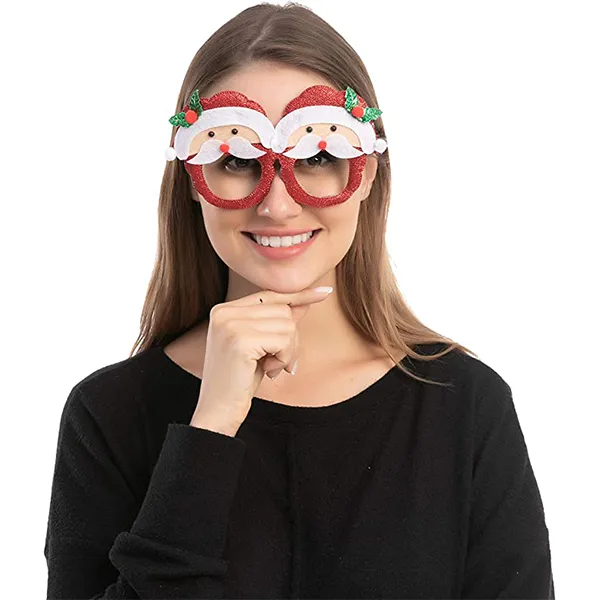 12pcs Christmas Headbands And Glasses Frames Set 6 12pcs Christmas Headbands And Glasses Frames Set - Image 4