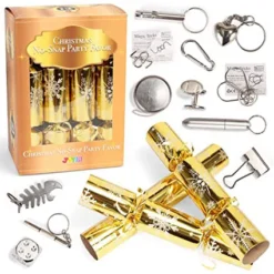 12pcs Gold Snowflakes Christmas Party Crackers 13 12pcs Gold Snowflakes Christmas Party Crackers -Christmas Favors Shop 12pcs Christmas Snowflake Party Favor Table 7 结果