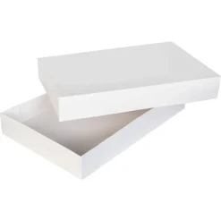 12pcs Christmas White Cardboard Gift Boxes 11 12pcs Christmas White Cardboard Gift Boxes -Christmas Favors Shop 12pcs Christmas White Cardboard Gift Boxes 4