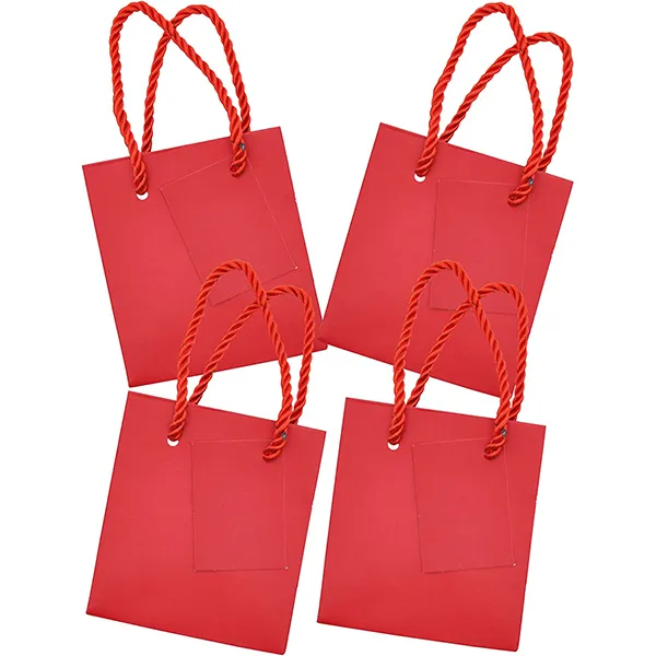 12pcs Red Premium Paper Goodie Bags 7 12pcs Red Premium Paper Goodie Bags - Image 5