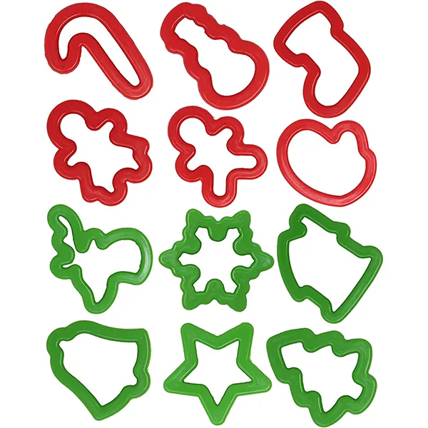 13pcs Stainless Steel Christmas Cookie Cutters 6 13pcs Stainless Steel Christmas Cookie Cutters - Image 4