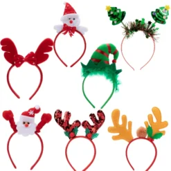 14pcs Christmas Headband -Christmas Favors Shop 14 Christmas Headbands with Different Designs 4 result 600x600 1