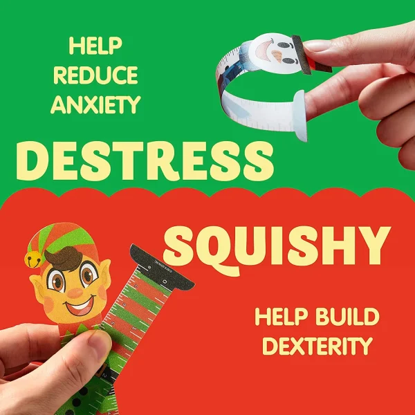 144pcs Christmas Bookmark Rulers 5 144pcs Christmas Bookmark Rulers - Image 3