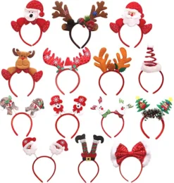 14pcs Christmas Headbands For Kids And Adult