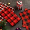 150pcs Red Black Buffalo Buffalo Plaid Tissue Paper 2 150pcs Red Black Buffalo Buffalo Plaid Tissue Paper -Christmas Favors Shop 150Pcs Plaid Christmas Wrapping Tissue Paper 6 result 600x600 1