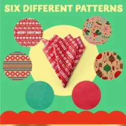 150pcs Christmas Printed Kraft Tissue Paper -Christmas Favors Shop 150pcs Christmas Printed Kraft Tissue Paper 4 结果 600x600 1