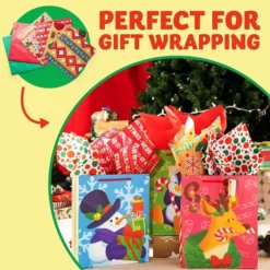 150pcs Christmas Printed Kraft Tissue Paper -Christmas Favors Shop 150pcs Christmas Printed Kraft Tissue Paper 6 结果 600x600 1