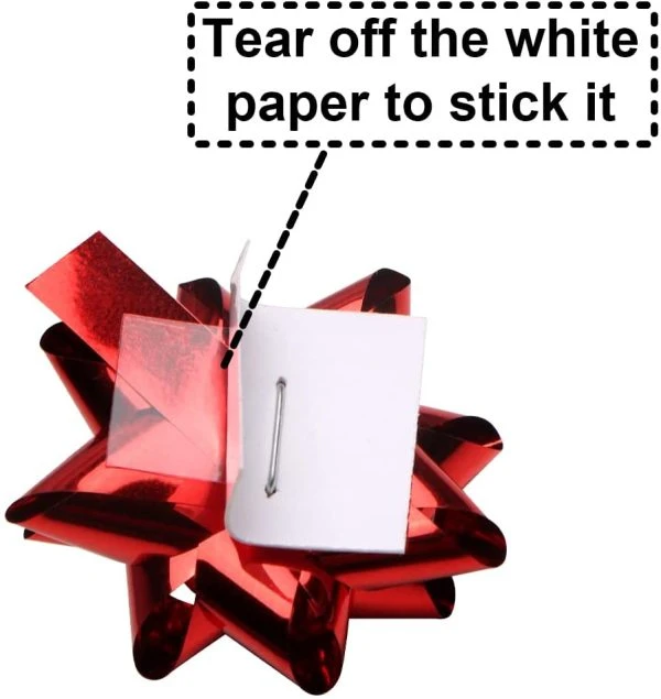 150pcs Christmas Self Adhesive Gift Bows 1in 8 150pcs Christmas Self Adhesive Gift Bows 1in - Image 6