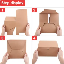 16pcs Christmas Kraft Gift Boxes With Grass Twines 11 16pcs Christmas Kraft Gift Boxes With Grass Twines -Christmas Favors Shop 16Pcs Kraft Paper Assorted Gift Box Set with Grass Twines 4 600x602 1