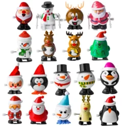 18pcs Assortments Christmas Wind Up Toy