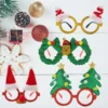 18pcs Christmas Glitter Glasses Frames -Christmas Favors Shop 18 Piece Christmas Glass Frames 1 result 600x600 1