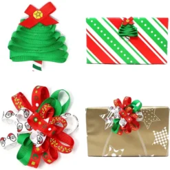 18pcs Christmas Satin Fabric Ribbon Decoration -Christmas Favors Shop 18pcs Christmas Satin Fabric Ribbon Decoration 4 结果 1 600x600 1