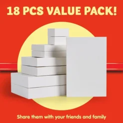 18pcs Christmas White Shirt Boxes With Gift Tag Stickers -Christmas Favors Shop 18pcs Christmas White Shirt Boxes with Gift Tag Stickers 3 结果 副本 600x600 1