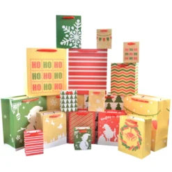 18pcs Premium Christmas Gift Bags