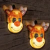 2pcs Porch Light Cover Reindeer Christmas Decorations