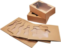 20pcs Kraft Bakery Cookie Boxes 9 20pcs Kraft Bakery Cookie Boxes -Christmas Favors Shop 20 Piece Kraft Bakery Cookie Boxes Set 3 result 600x472 1