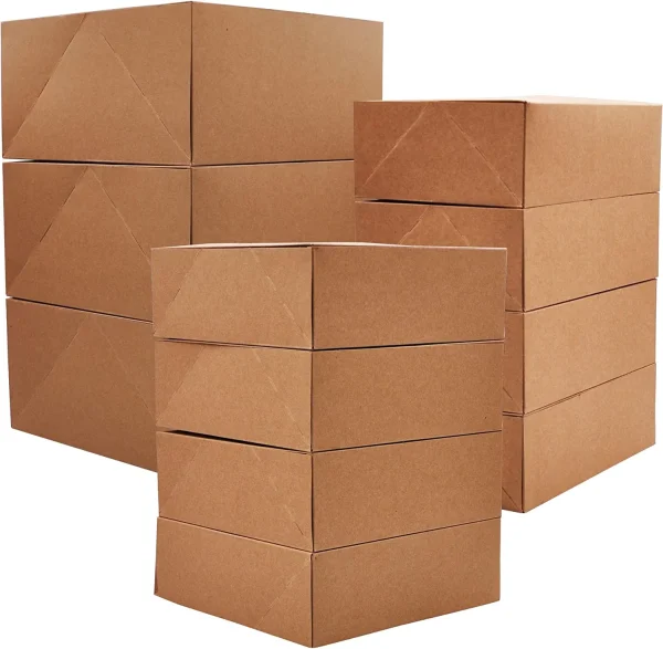 20pcs Kraft Bakery Cookie Boxes 6 20pcs Kraft Bakery Cookie Boxes - Image 4