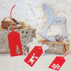 200pcs Red Kraft Paper Christmas Gift Tags -Christmas Favors Shop 200Pcs Red Kraft Paper Gift Tags 2 result 600x600 1