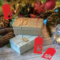 200pcs Red Kraft Paper Christmas Gift Tags -Christmas Favors Shop 200Pcs Red Kraft Paper Gift Tags 3 result 600x600 1