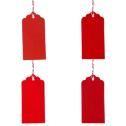 200pcs Red Kraft Paper Christmas Gift Tags -Christmas Favors Shop 200Pcs Red Kraft Paper Gift Tags 4 result 600x600 1