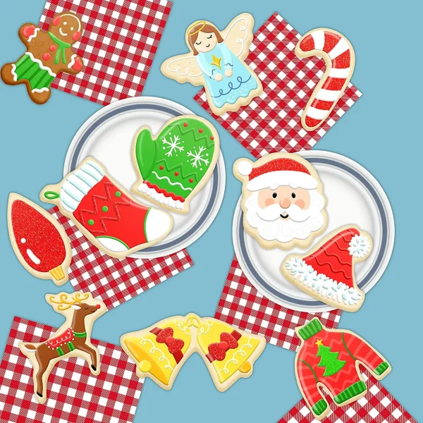 20pcs Christmas Cookie Cutter Set 7 20pcs Christmas Cookie Cutter Set - Image 5