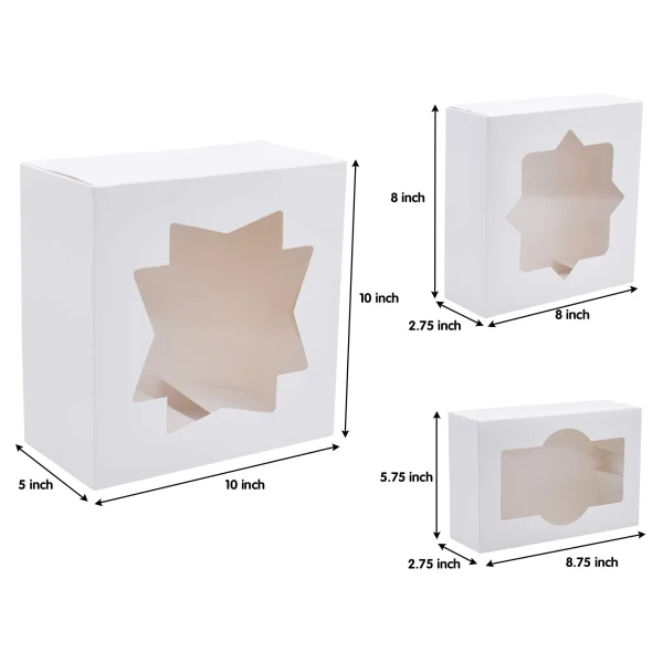 20pcs Christmas Cookie Bakery Boxes Set 7 20pcs Christmas Cookie Bakery Boxes Set - Image 5