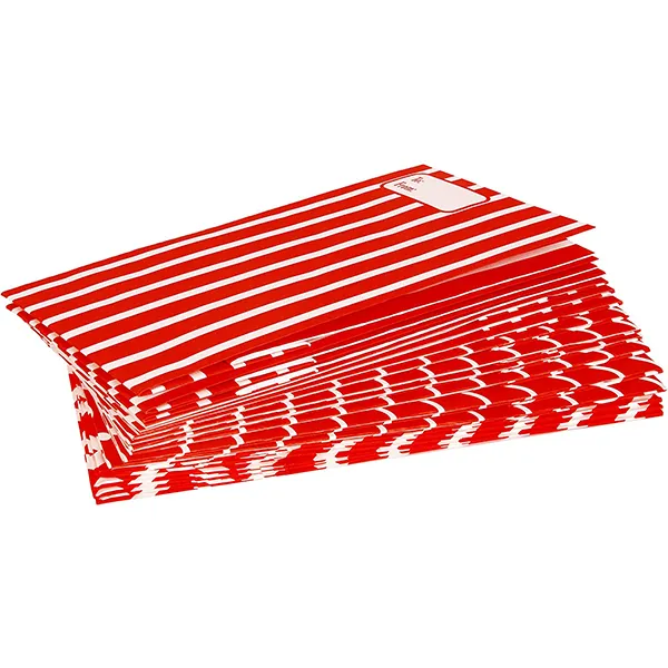 21pcs Christmas Red And White Treat Bags 7 21pcs Christmas Red And White Treat Bags - Image 5