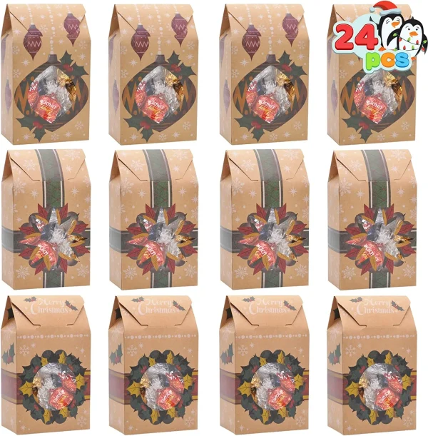 24pcs Christmas Cookie Goodie Bags 4 24pcs Christmas Cookie Goodie Bags - Image 2
