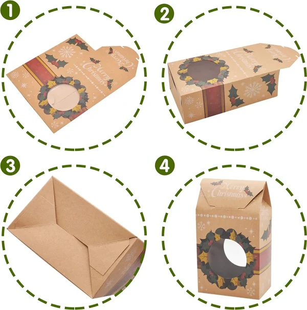 24pcs Christmas Cookie Goodie Bags 7 24pcs Christmas Cookie Goodie Bags - Image 5