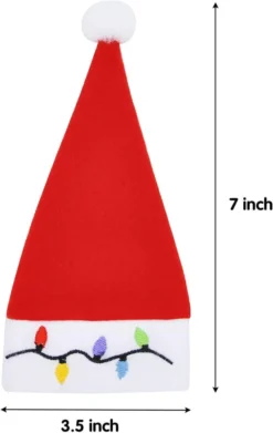 24pcs Silverware Holders Santa Hat Decorations -Christmas Favors Shop 24 Piece Christmas Santa Hats Silverware 5 result 600x950 1