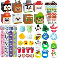 24Pcs 3D Cookie Boxes