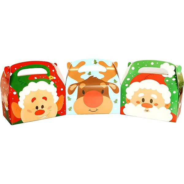 34pcs 3D Cardboard Christmas Treat Boxes 5 34pcs 3D Cardboard Christmas Treat Boxes - Image 3