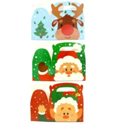 34pcs 3D Cardboard Christmas Treat Boxes 10 34pcs 3D Cardboard Christmas Treat Boxes -Christmas Favors Shop 24Pcs 3d Christmas House Cardboard Treat Boxes 4 result 600x600 1