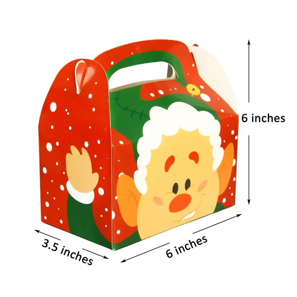 34pcs 3D Cardboard Christmas Treat Boxes 7 34pcs 3D Cardboard Christmas Treat Boxes - Image 5