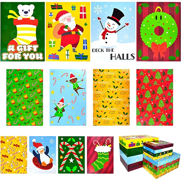 24pcs Assorted Cartoon Design Shirt Gift Boxes 4 24pcs Assorted Cartoon Design Shirt Gift Boxes - Image 2