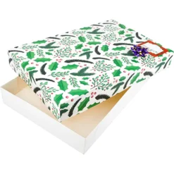 24pcs Assorted Christmas Shirt Gift Boxes 10 24pcs Assorted Christmas Shirt Gift Boxes -Christmas Favors Shop 24Pcs Assorted Style Designs Shirt Gift Box Set with Stickers 1