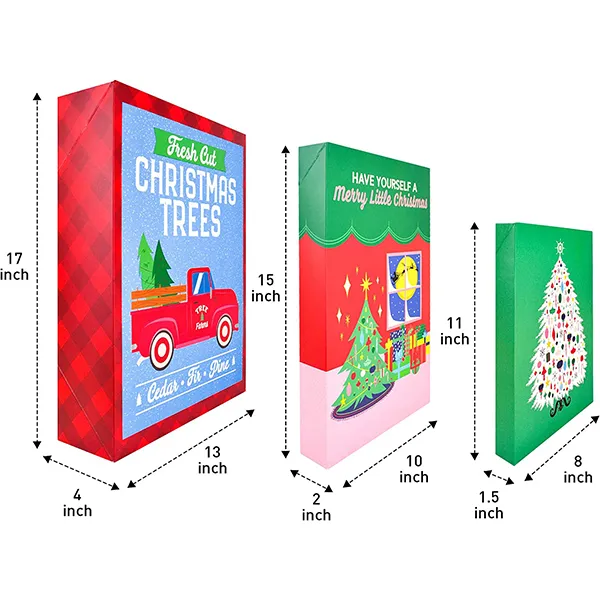 24pcs Assorted Christmas Shirt Gift Boxes 7 24pcs Assorted Christmas Shirt Gift Boxes - Image 5